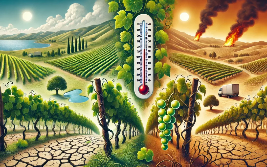 La Influencia del Cambio Climático en la Producción de Vino