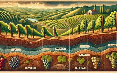 Los Secretos del Terroir: Cómo el Suelo y el Clima Modelan tu Vino